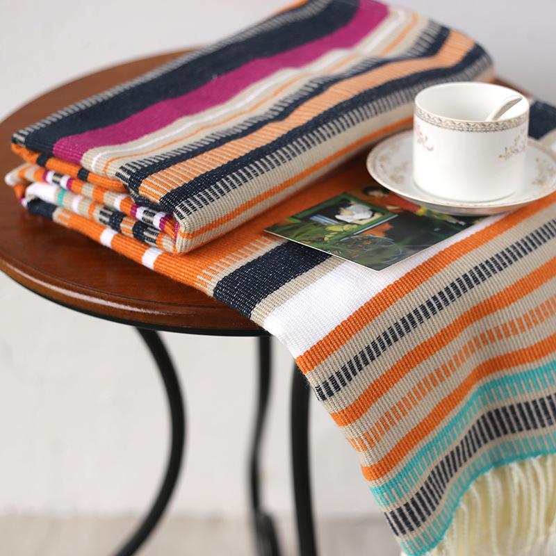 De Key West Tassel Throw Blanket