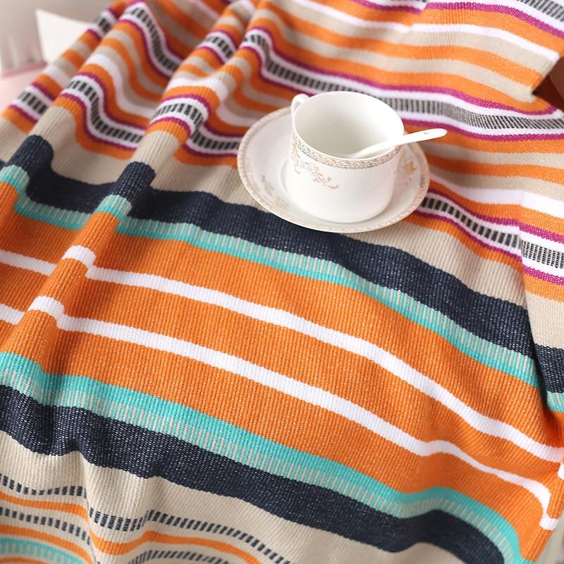 De Key West Tassel Throw Blanket