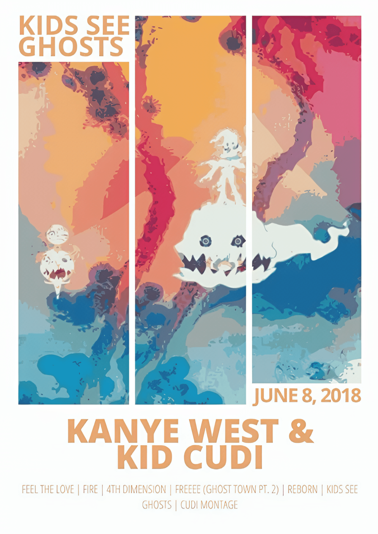 PIONIERUL: KANYE WEST | ARTĂ DE PERETE