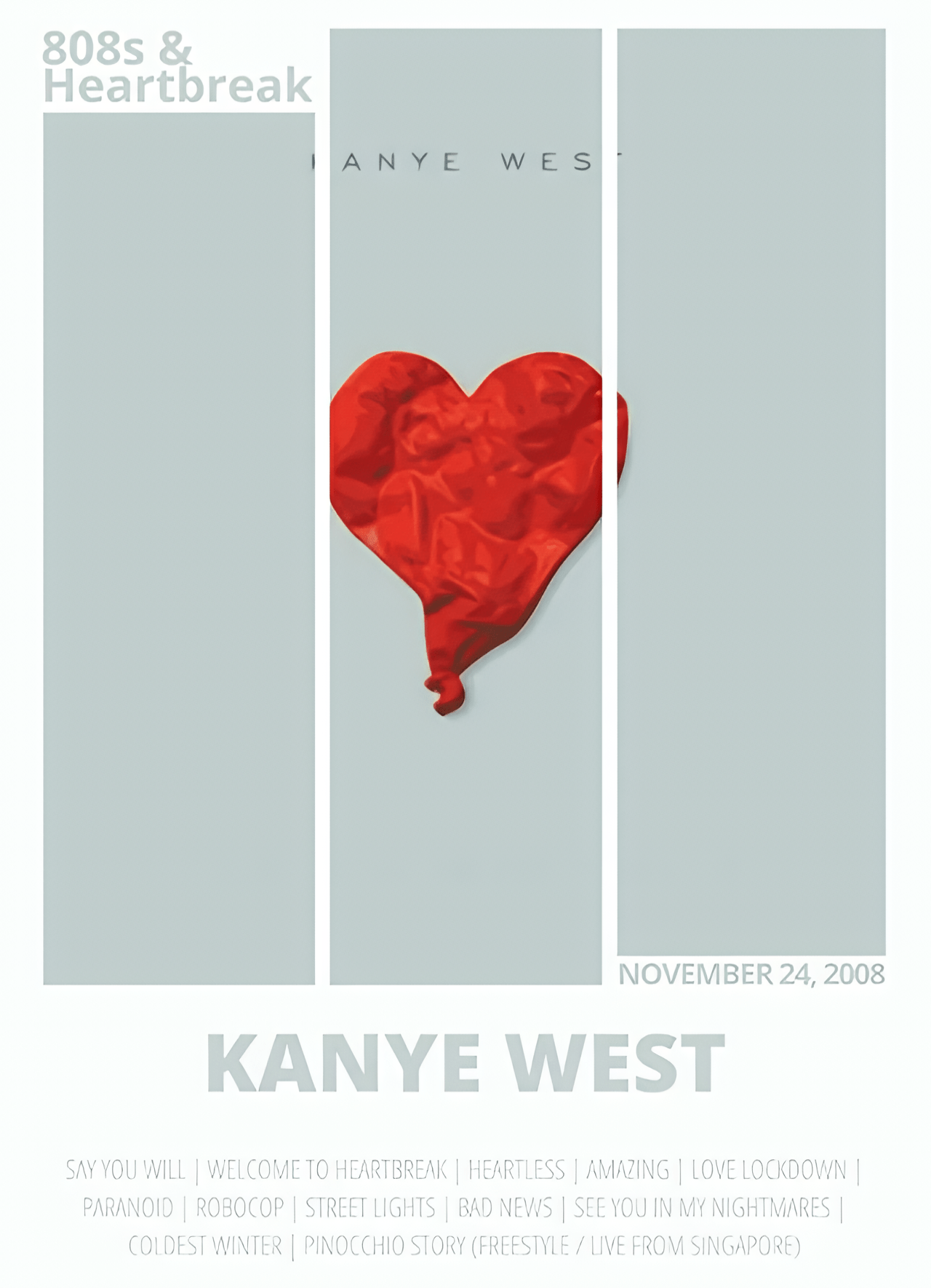 PIONIERUL: KANYE WEST | ARTĂ DE PERETE