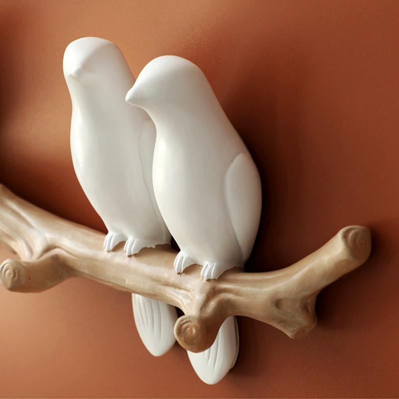 Lovely Birds Coat Hook /decor