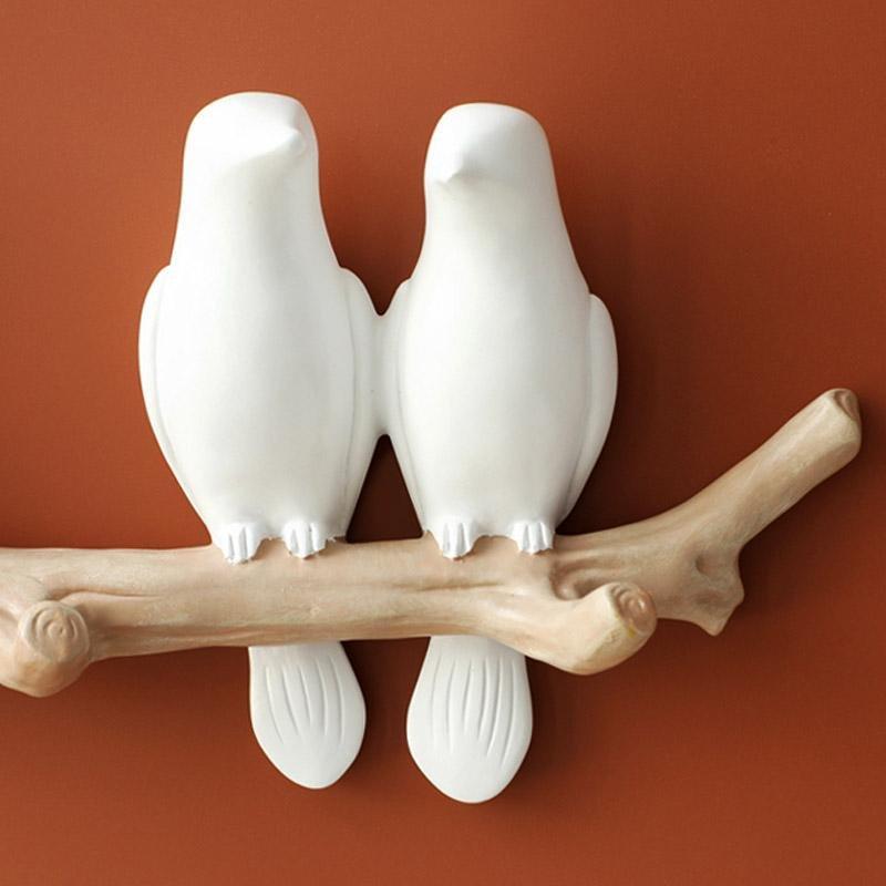 Lovely Birds Coat Hook /decor