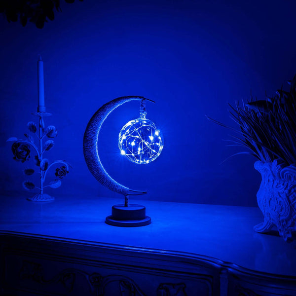 Lunara - Lampe de lune en verre chaud