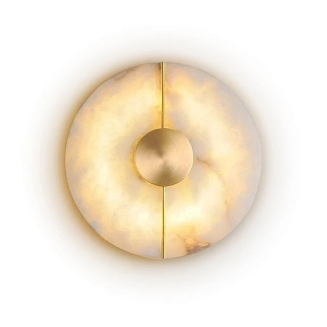 Ruby Marble Wall Light