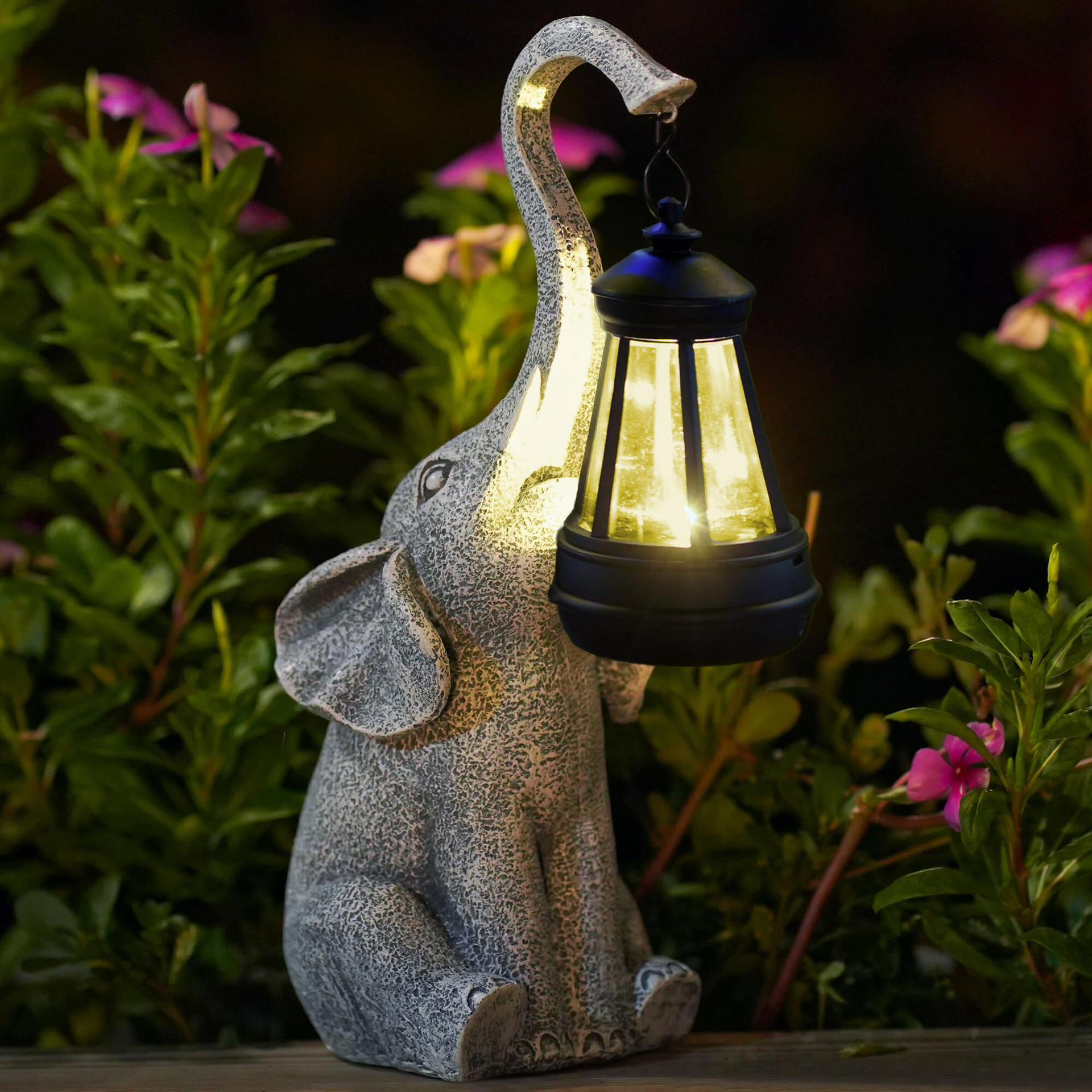 Lampe éléphant douce