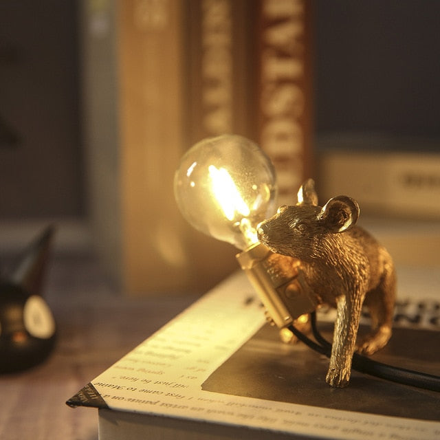 Erleuchtete Maus - Originelle Lampe für Ihr Zuhause: Mauslampe