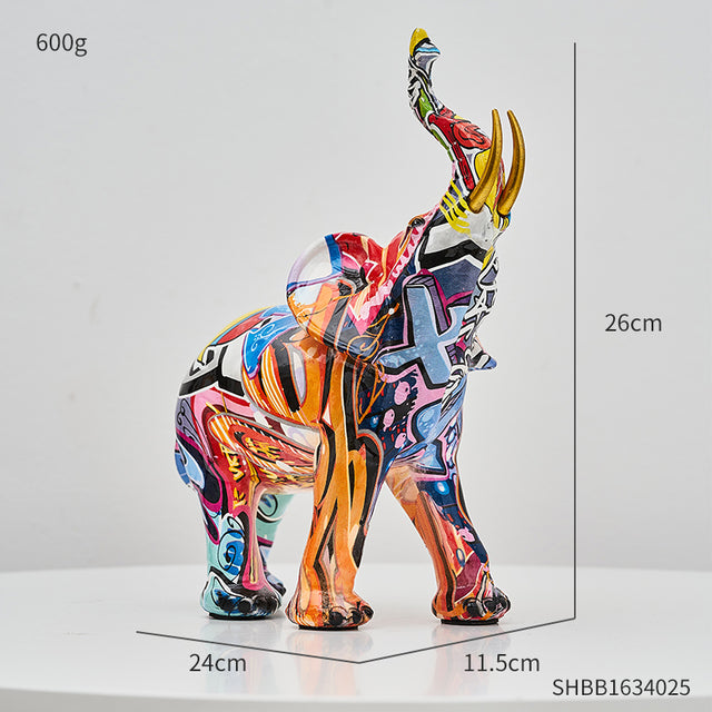 Abstract Graffiti Statuette