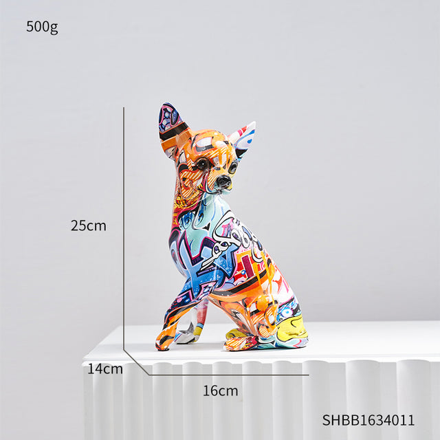 Abstract Graffiti Statuette