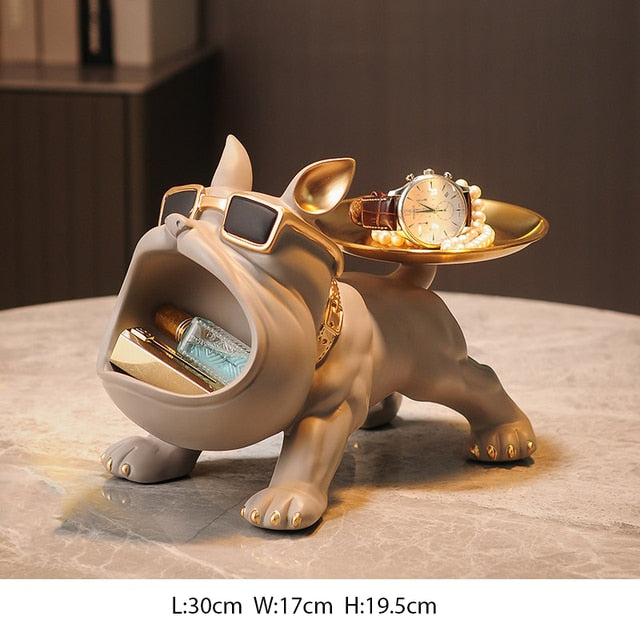 Grote mond Franse Bulldog Decor