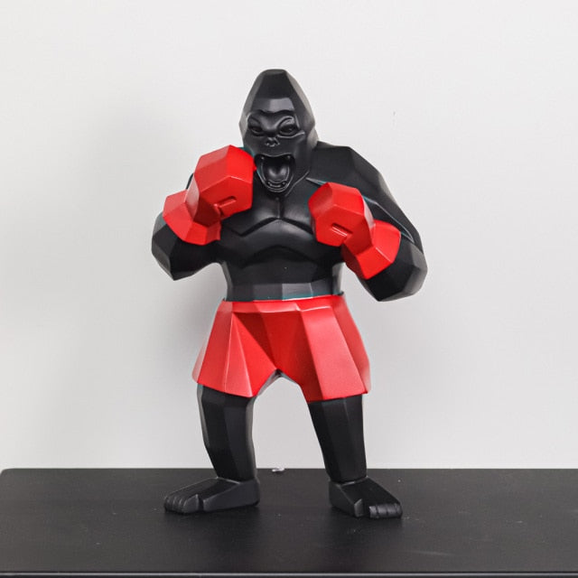 Geometrischer Gorilla-Boxer