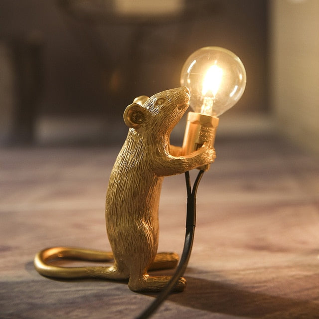 Enlightened Mouse - Original lamp for your home: mouse lamp