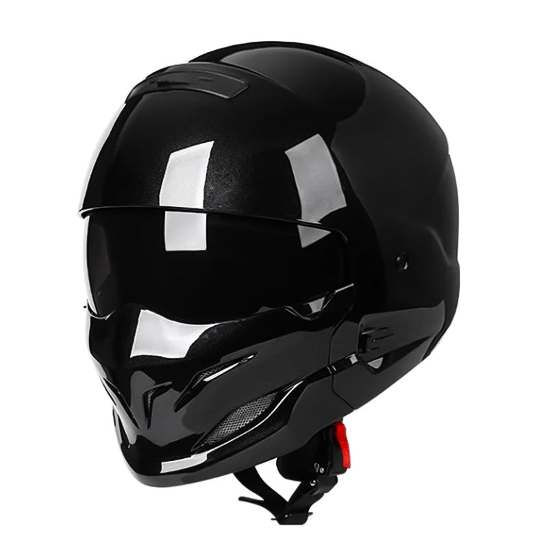 Piloten-Motorradhelm