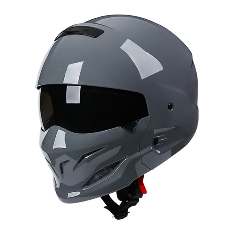 Piloten-Motorradhelm