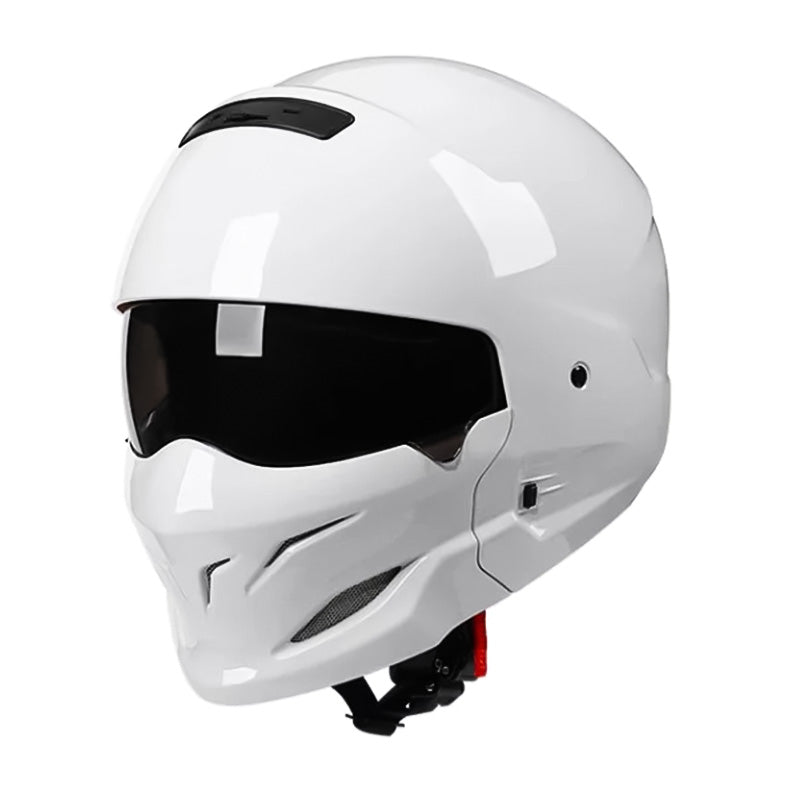 Piloten-Motorradhelm