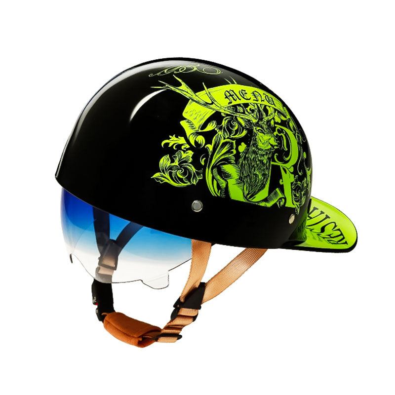 Motorrad-Baseballhelm - DOT genehmigt