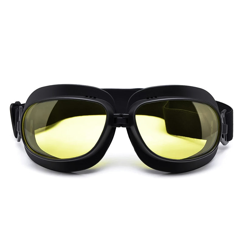 Vintage winddichte Motorradbrille