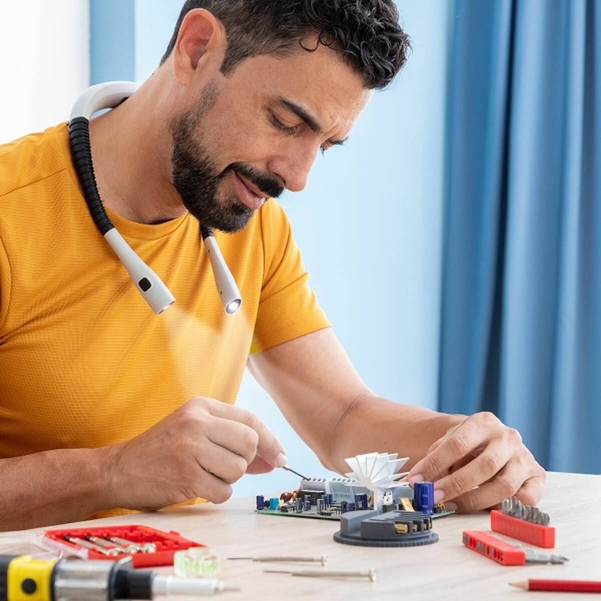 Lumy Light: per lavorare a maglia e leggere: con temperature di colore giallo, bianco e bianco caldo