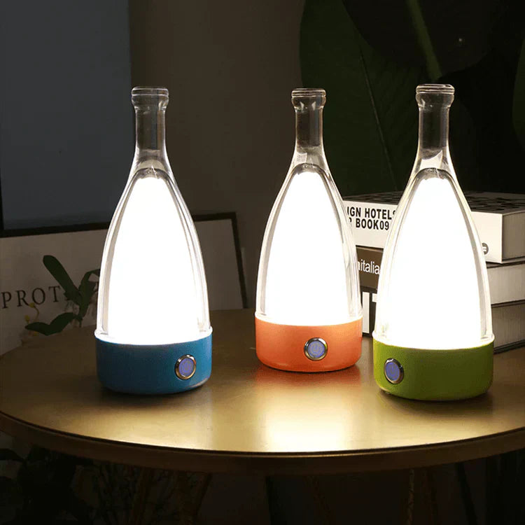 BottleLumi – Lampada decorativa a forma di bottiglia