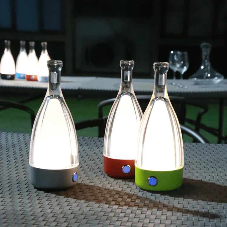 BottleLumi – Lampada decorativa a forma di bottiglia