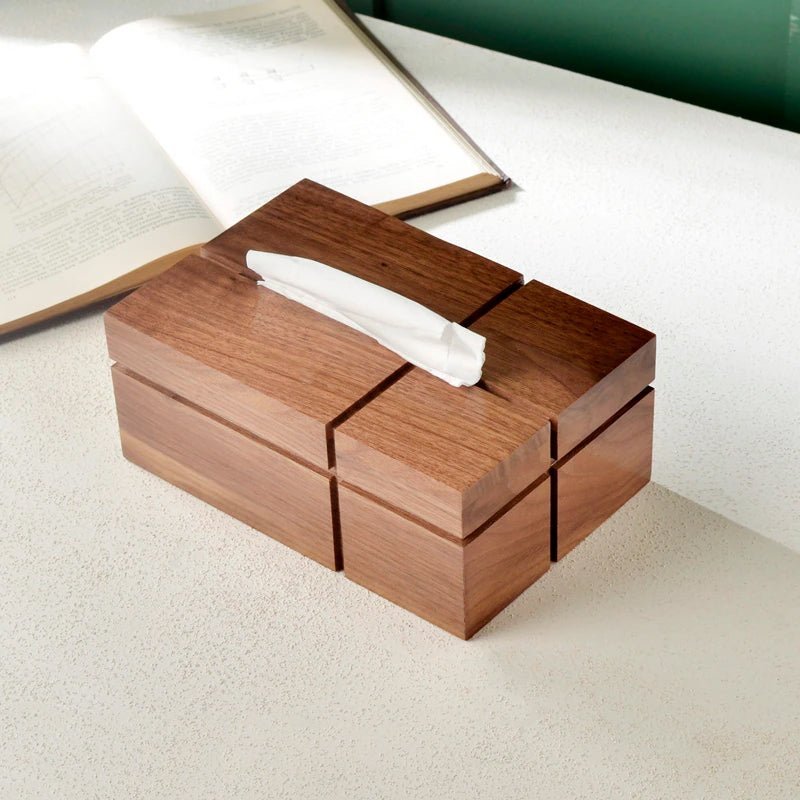 Valnød Tissue Box