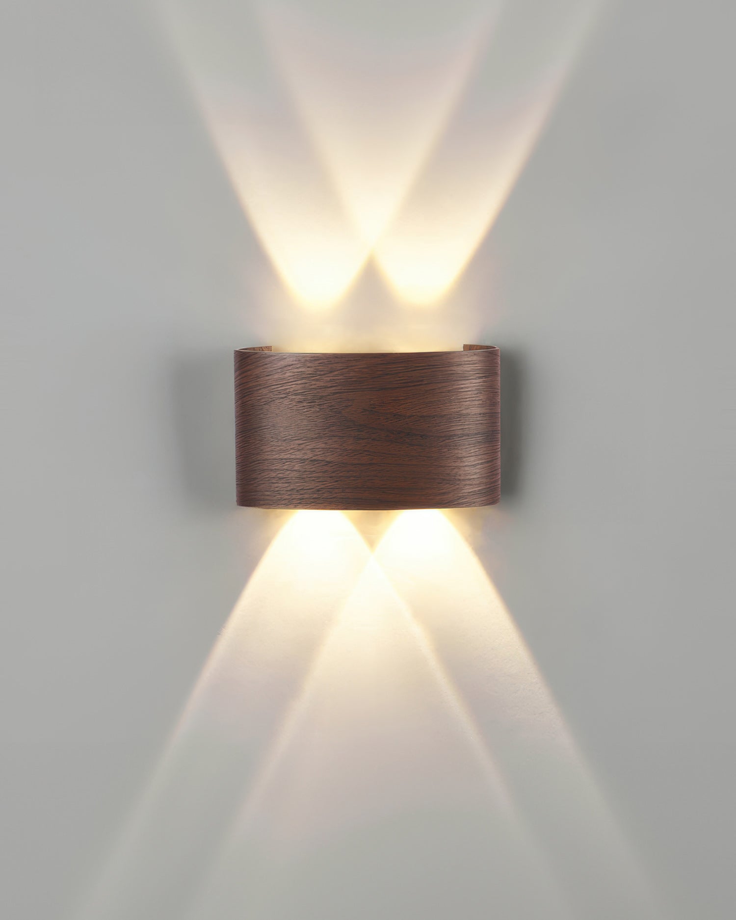 Applique a LED effetto legno Lumina