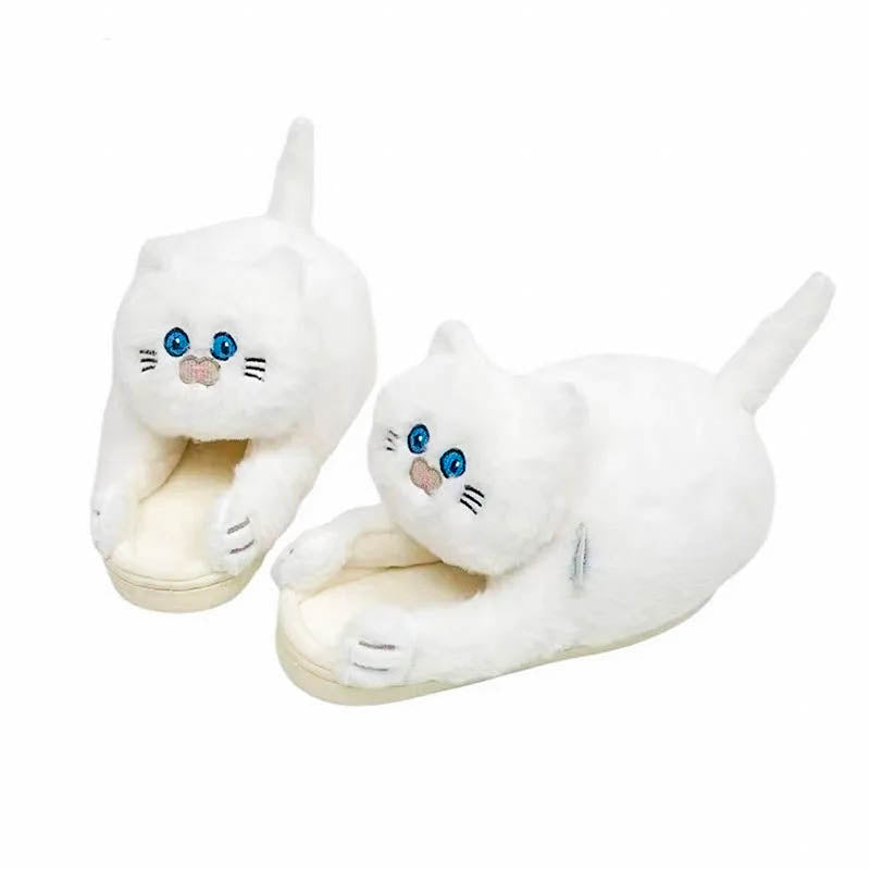 Hugging Cat Slippers - Dames