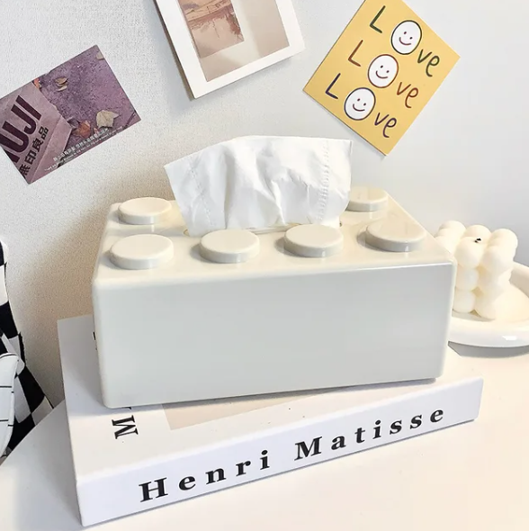 Nostalgic Lego Block-Style Tissue Case