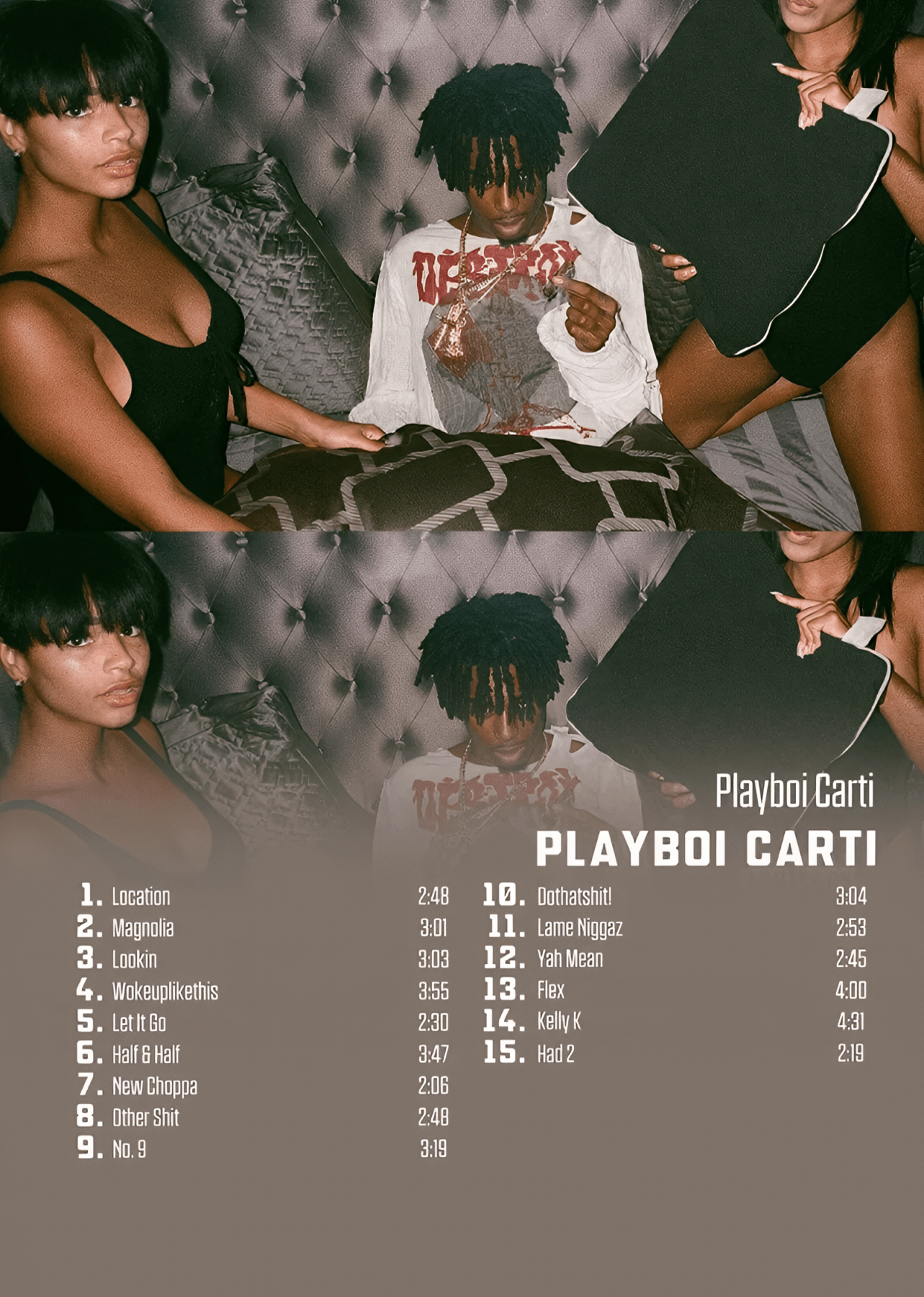 EGÉSZ KIS OPIUM KOLLEKCIÓ: PLAYBOI CARTI | FALMŰVÉSZET