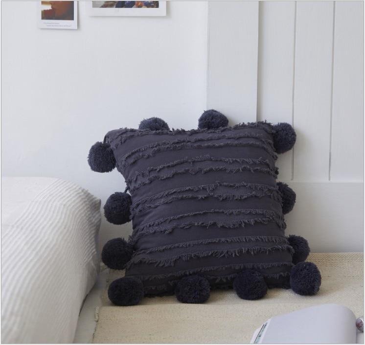 Funda de Almohada Pom Pom