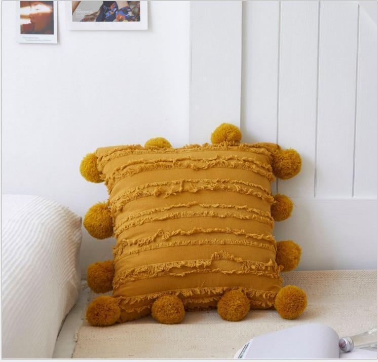 Funda de Almohada Pom Pom