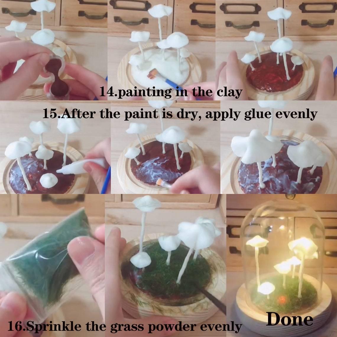 Betoverde Paddestoel Lamp DIY Kit