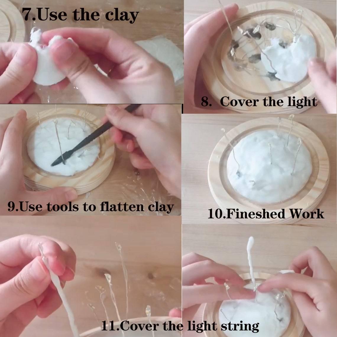 Betoverde Paddestoel Lamp DIY Kit