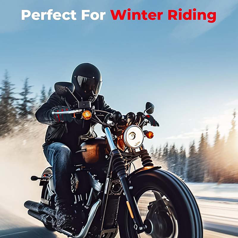 Wasserdichte Winter-Motorradhandschuhe | CE- und 2KP-Zulassung