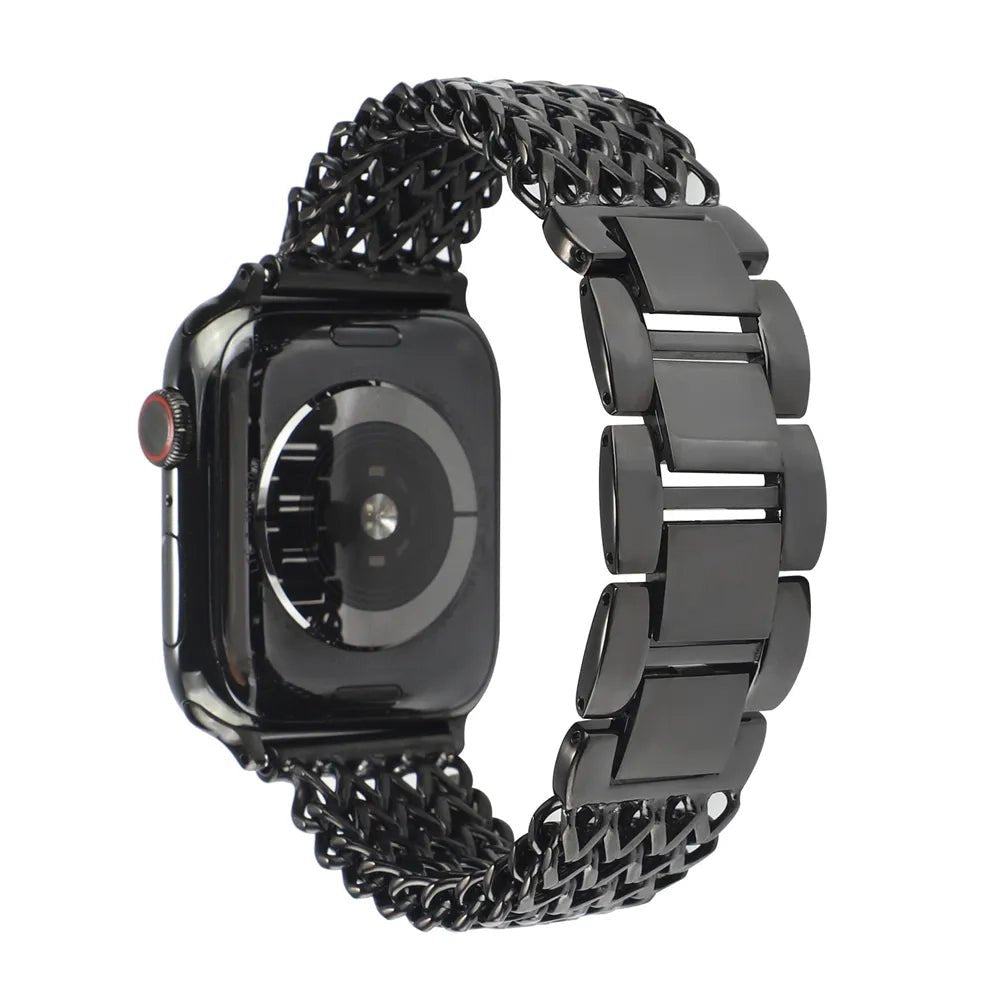 Damen Woven Edelstahl Armband für die Apple Watch