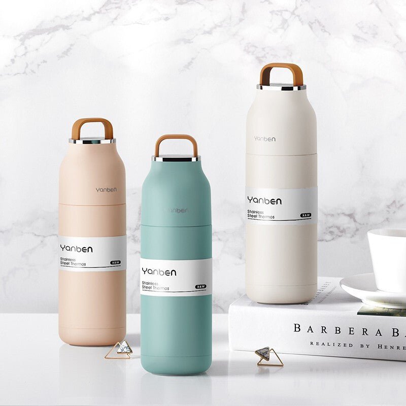 YanBen roestvrijstalen reisthermos (12oz)