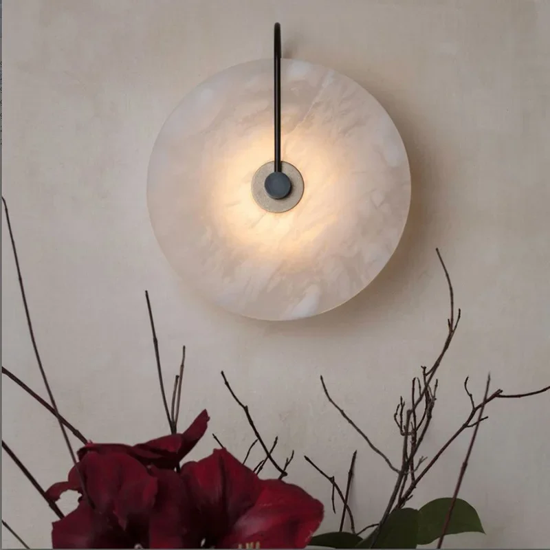 Luna Marble Vägglampa