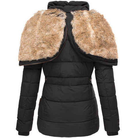 Zarah – Warme, wasserdichte Winterjacke mit Futter und Kapuze