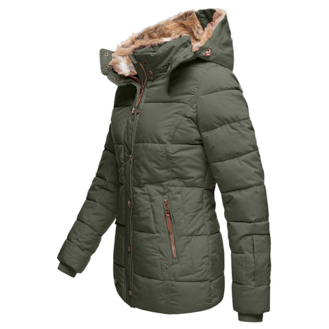 Zarah - Warm waterproof winter jacket with lining and hood